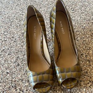 Nine West Crocodile Heel